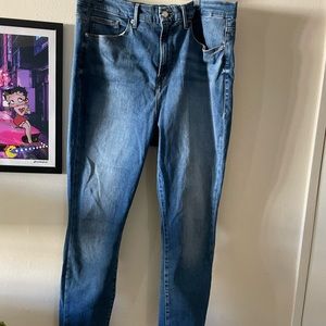 Good American- good legs-skinny jeans full length -sz 18